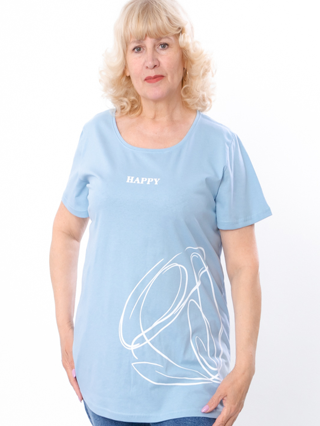 Футболка Носи своє модель 8200-001-33-sro-blakitnij Фото