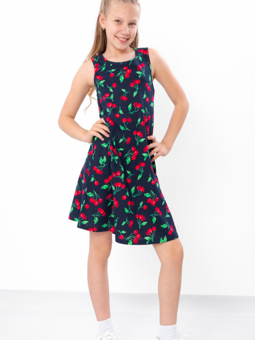 Платье миди Носи своє модель 6205-002-1-vishn-chornilxno-sinj Фото