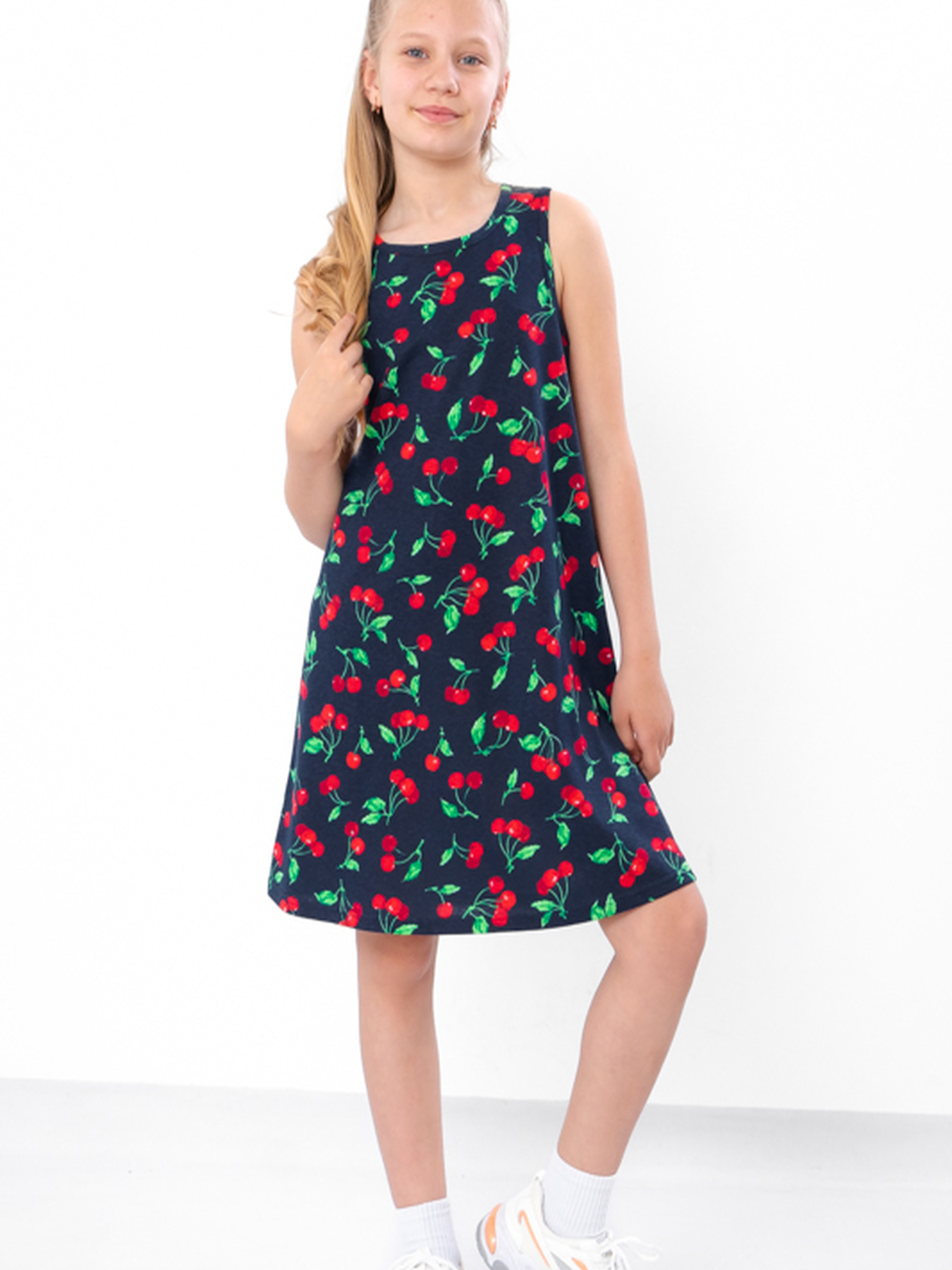 Сукня міді Носи своє модель 6205-002-1-vishn-chornilxno-sinj Фото