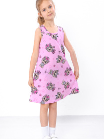 Платье миди Носи своє модель 6205-002-sobachka-rozhevij Фото