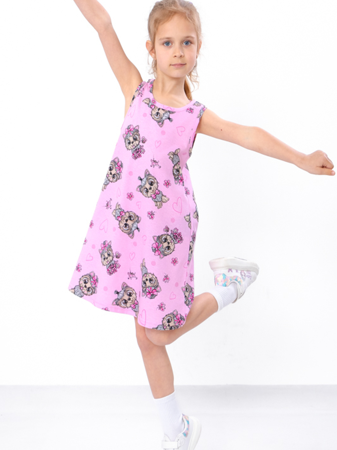 Сукня міді Носи своє модель 6205-002-sobachka-rozhevij Фото