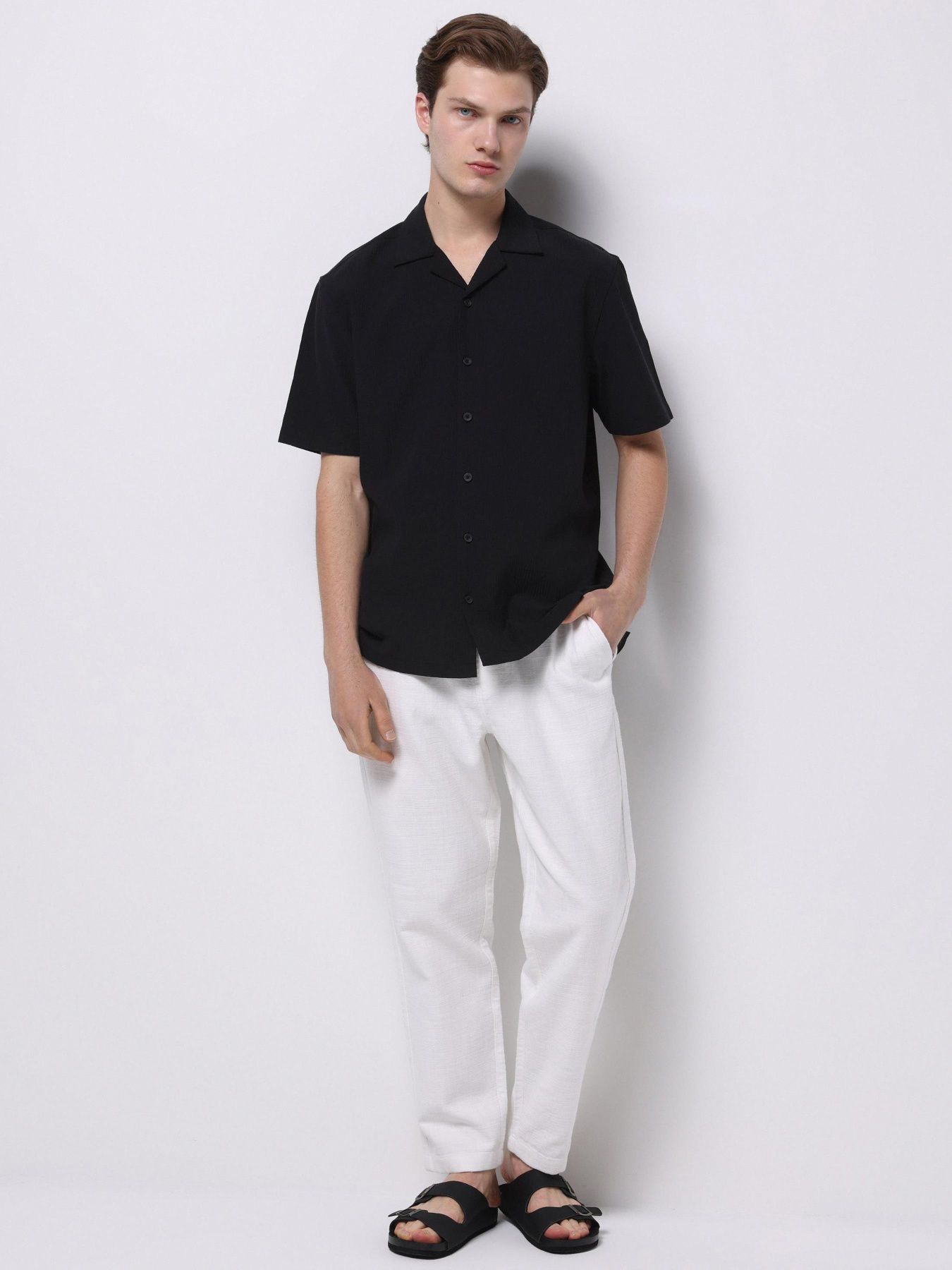 Рубашки Colin’s модель CL1074590_Q1.V1_BLK Фото