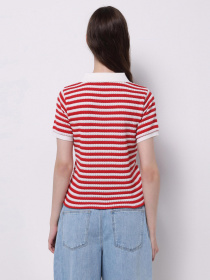 Футболки і поло Colin’s модель CL1074601_Q1.V1_RED Футболки і поло Colin’s модель CL1074601_Q1.V1_RED Фото