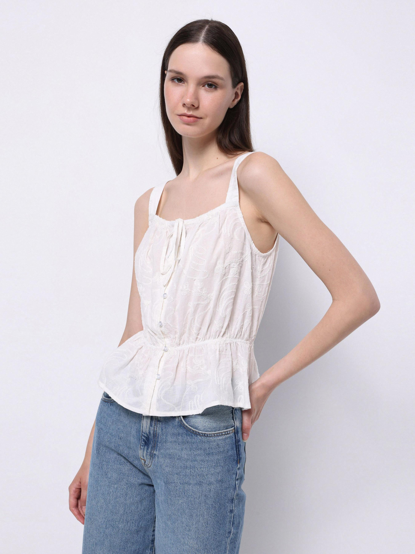 Футболки и поло Colin’s модель CL1074644_Q1.V1_ECR Фото