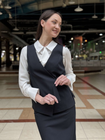 Класичний жилет CAT ORANGE модель 3362 Фото