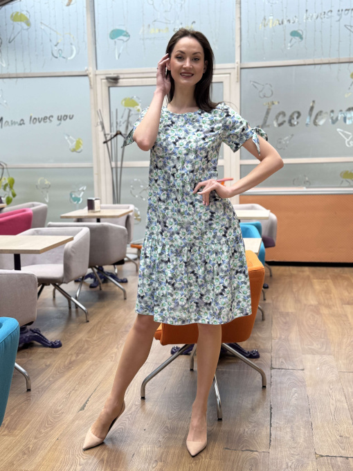 Сукня міді CAT ORANGE Модель 5822 Фото