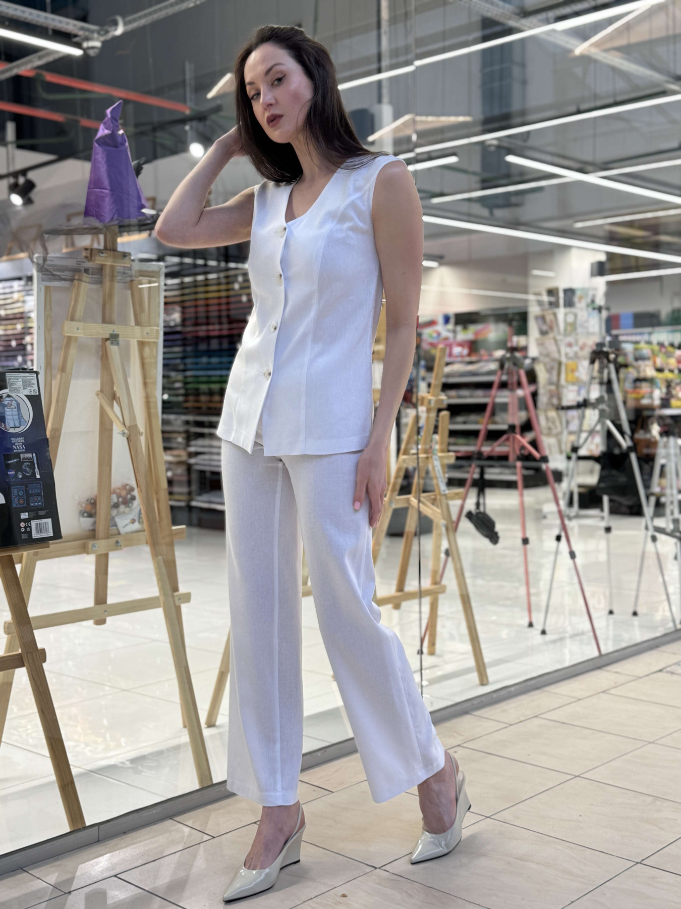 Жилет класичний CAT ORANGE модель 3363 Фото