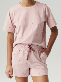 Пижама Atlantic модель NLP-491_ROZ Пижама Atlantic модель NLP-491_ROZ Фото