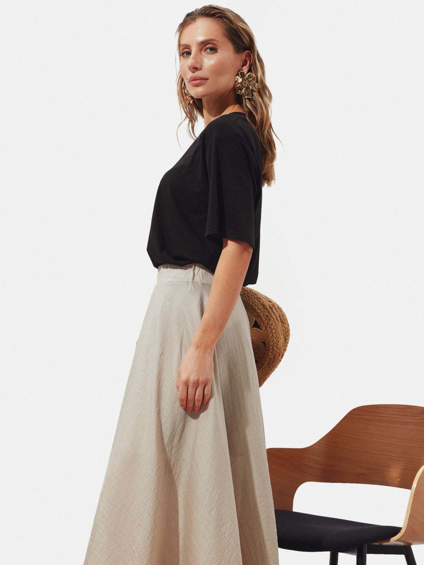 Юбка миди Seventeen модель 2276.6368 Фото