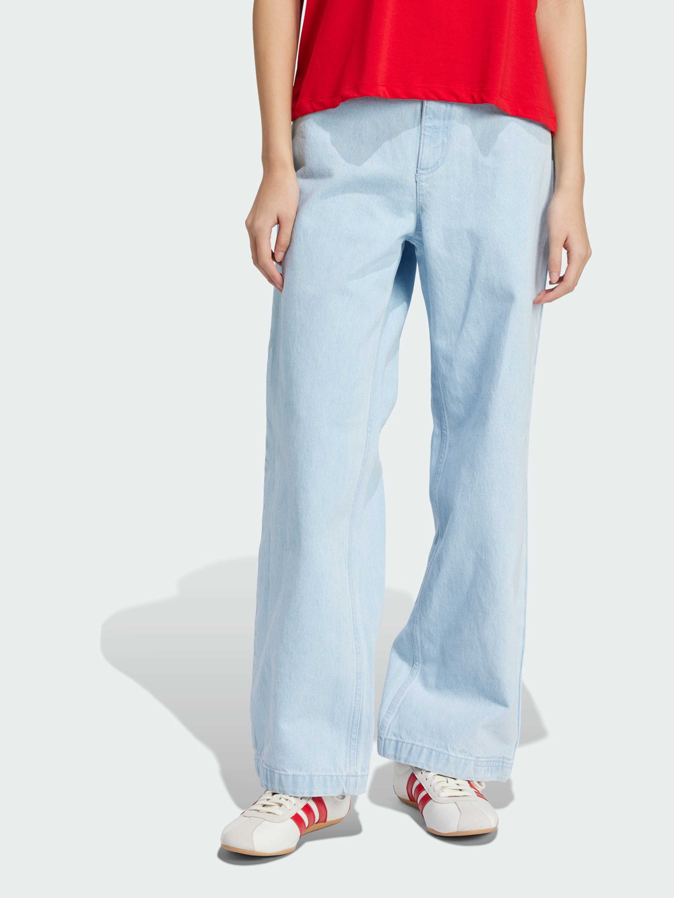 Джинси кльош Adidas модель JD4757 Фото