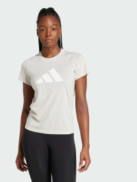 Бежевий - Футболка спортивна adidas