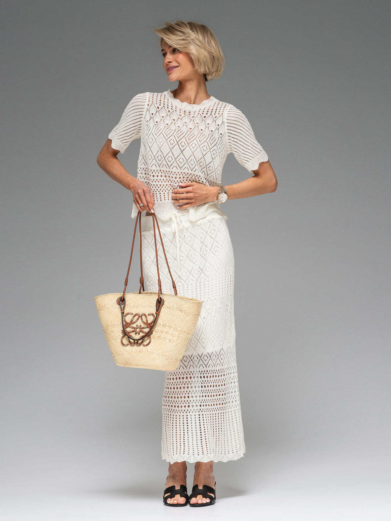 Повсякденний костюм VIVA WEAR модель 878-ajur Фото