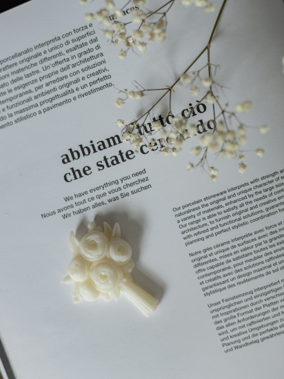 Candle Design ­Ароматичне саше "Букетик", аромат - Midnight Blackberry (Опівнічна ожина), з натурального оливкового воску модель 160.3003 — фото - INTERTOP