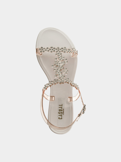 Сандалии Casual модель 9028-201 beige-211 — фото 4 - INTERTOP