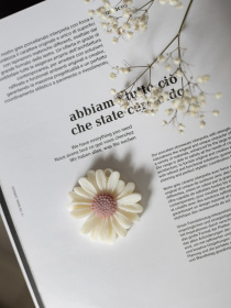 Ароматическое саше "Ромашка", аромат - Midnight Blackberry, из натурального оливкового воска Candle Design модель 160.2002 Фото