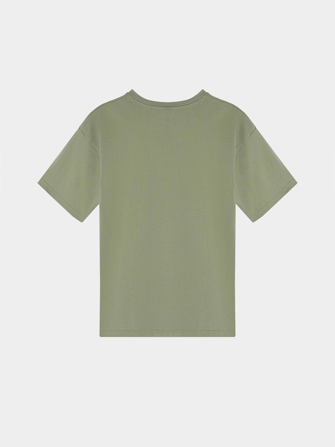 Футболка Ейсік Оверсайз модель Haki_Rozheva Фото