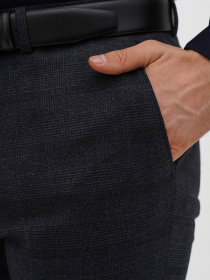 Повседневные штаны Trend Collection модель TC12623BlackBlueSHTN Фото