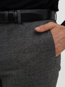 Штани повсякденні Trend Collection модель TC12601BlackGreySHTN Фото