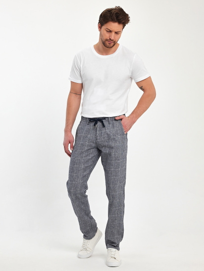 Штани повсякденні Trend Collection модель TC12150GreyWhiteSHTN — фото 3 - INTERTOP