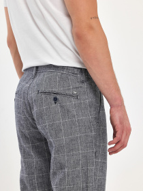 Повсякденні штани Trend Collection модель TC12150GreyWhiteSHTN Фото