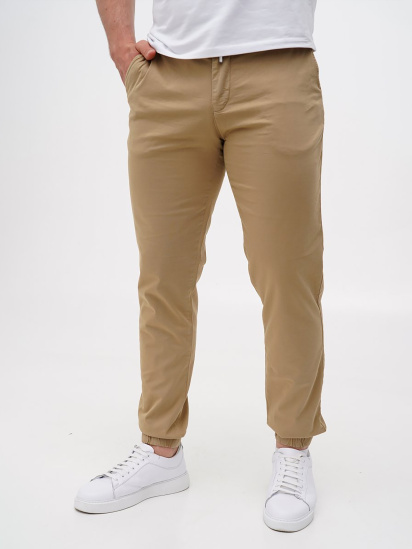 Брюки повседневные Trend Collection модель TC12149BeigeSHTN — фото 3 - INTERTOP