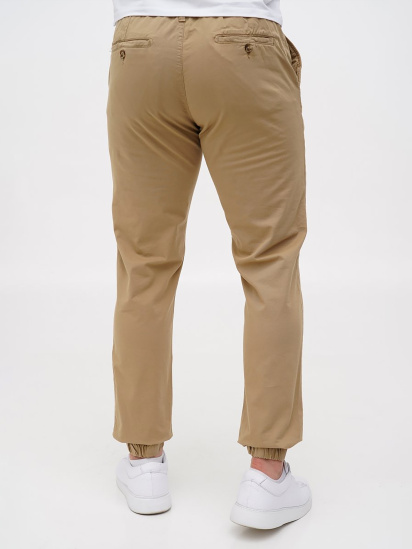 Брюки повседневные Trend Collection модель TC12149BeigeSHTN — фото 4 - INTERTOP