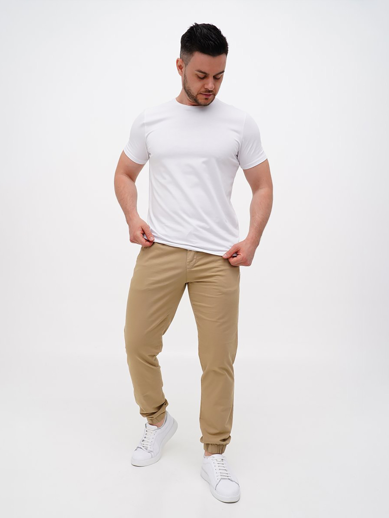 Повсякденні штани Trend Collection модель TC12149BeigeSHTN Фото