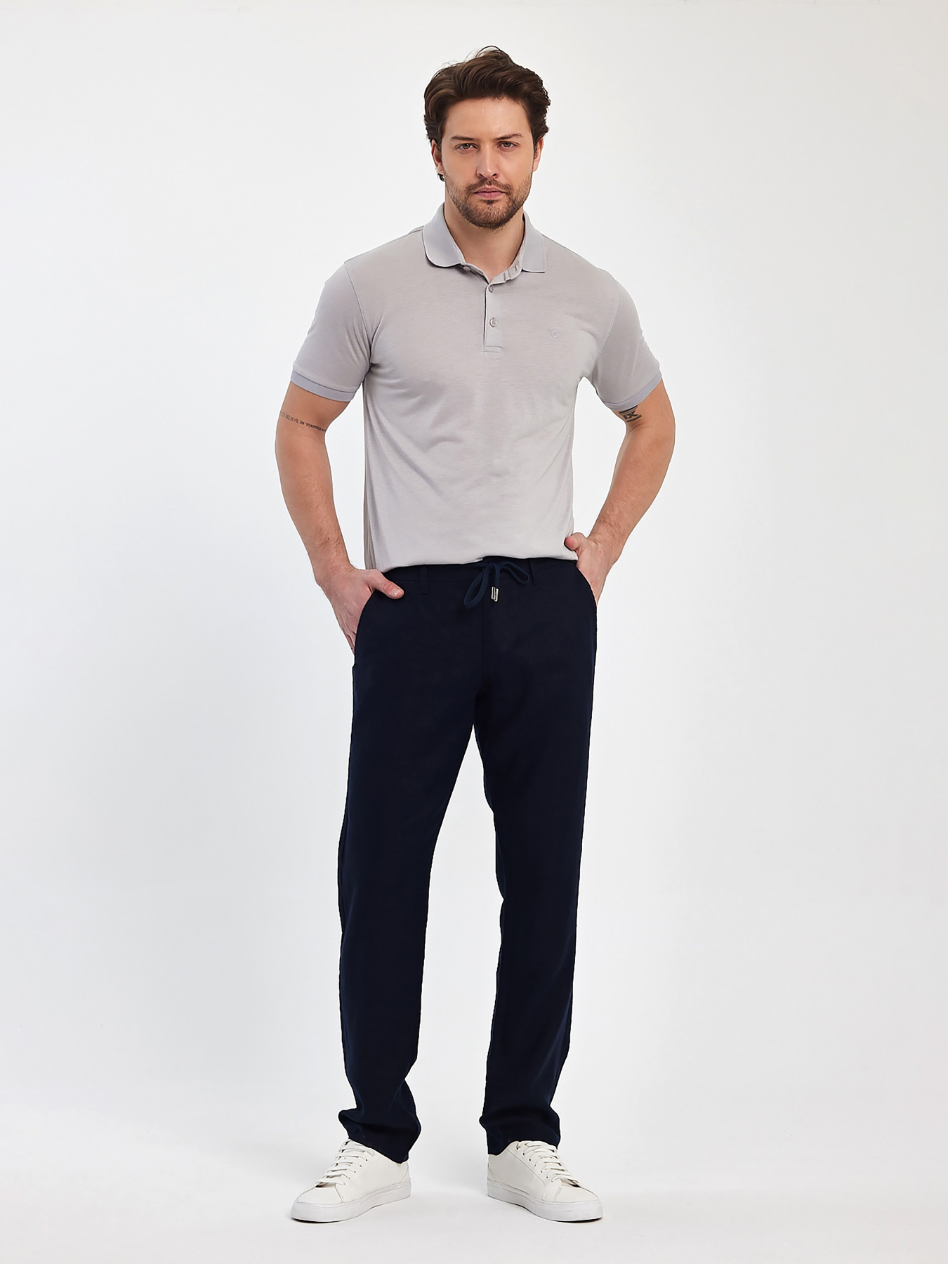 Повседневные штаны Trend Collection модель TC12127DarkBlueSHTN Повседневные штаны Trend Collection модель TC12127DarkBlueSHTN Фото