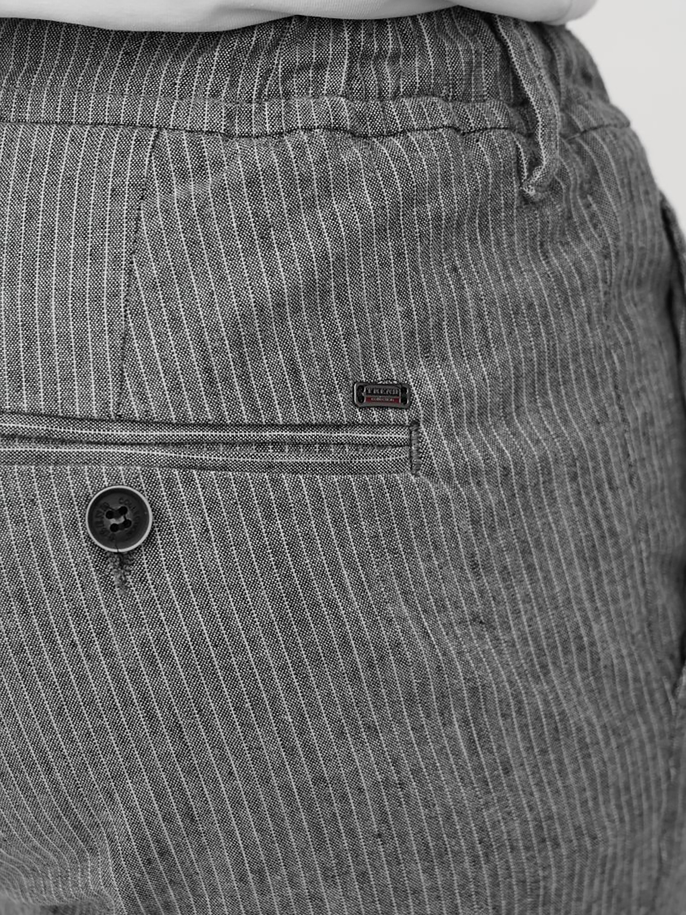 Брюки повседневные Trend Collection модель TC12123GreyWhiteSHTN Фото