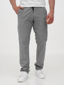 Брюки повседневные Trend Collection модель TC12123GreyWhiteSHTN Фото