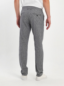 Повседневные штаны Trend Collection модель TC12122GreyWhiteSHTN Фото