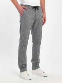 Повседневные штаны Trend Collection модель TC12122GreyWhiteSHTN Фото