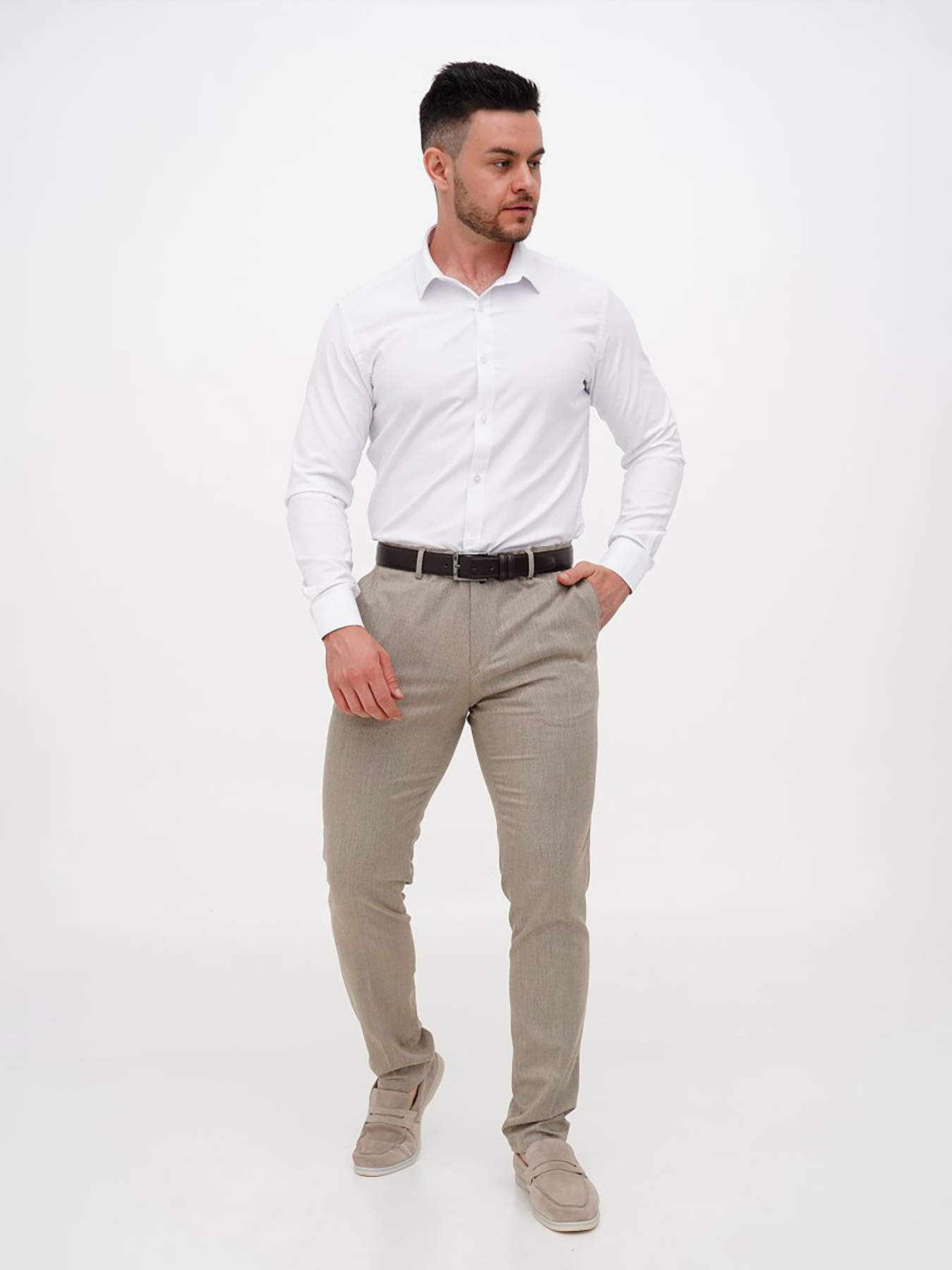 Повседневные штаны Trend Collection модель TC12096BeigeSHTN Повседневные штаны Trend Collection модель TC12096BeigeSHTN Фото