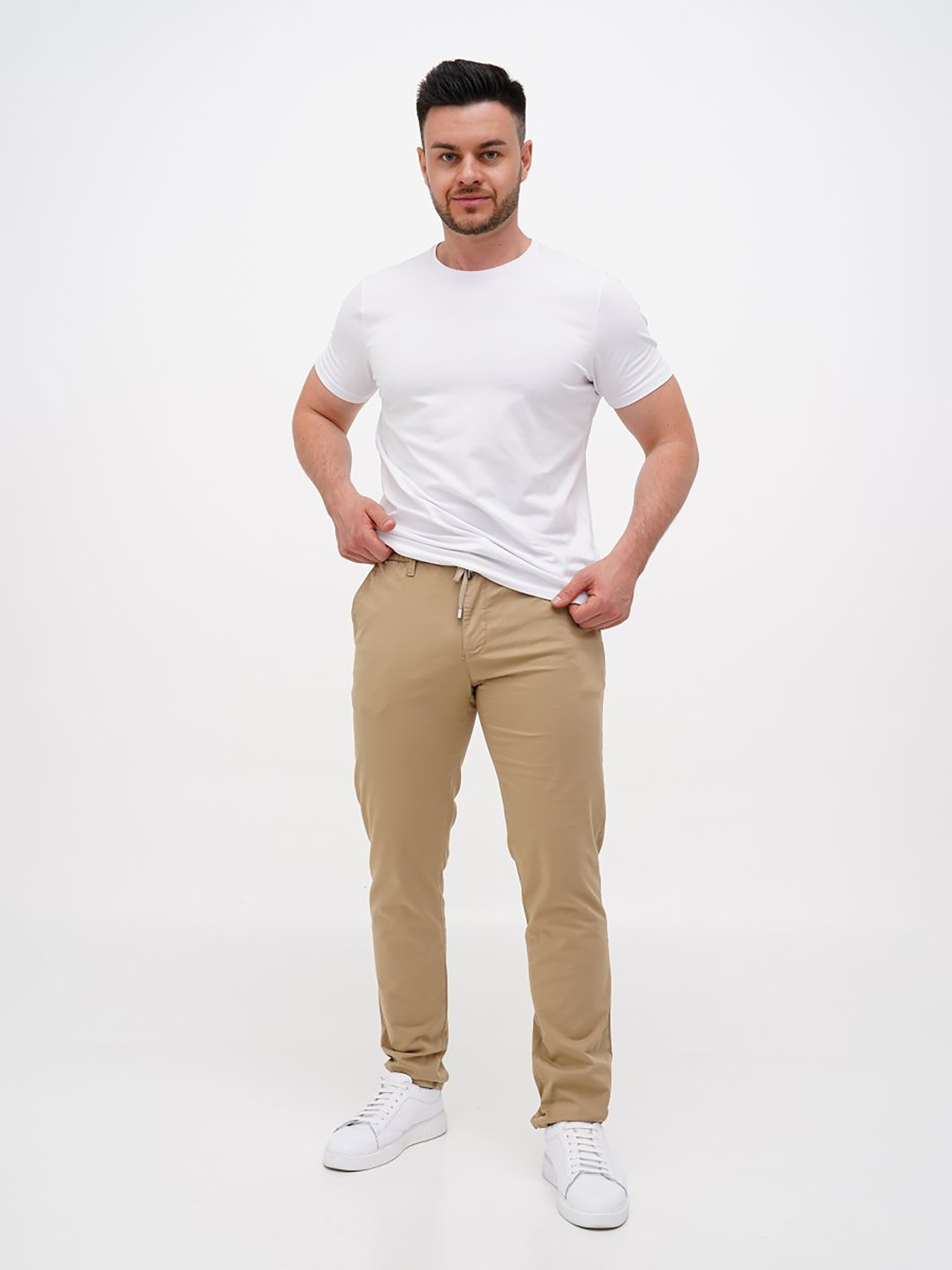 Повсякденні штани Trend Collection модель TC11958BeigeSHTN Фото