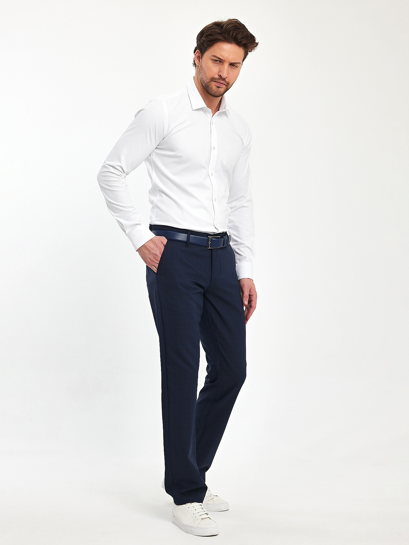 Повсякденні штани Trend Collection модель TC11447BlueSHTN Повсякденні штани Trend Collection модель TC11447BlueSHTN Фото