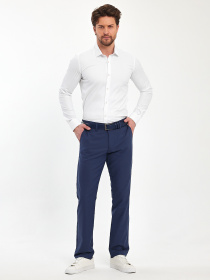 Повсякденні штани Trend Collection модель TC11398BlueSHTN Фото