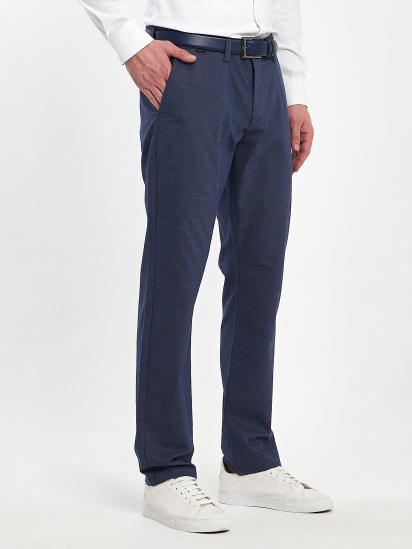 Брюки повседневные Trend Collection модель TC11396DarkBlueSHTN — фото 5 - INTERTOP