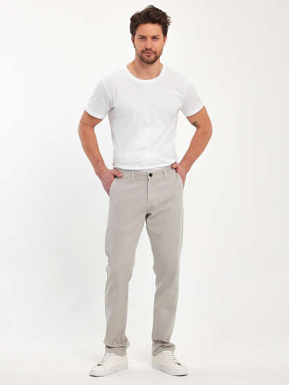 Брюки повседневные Trend Collection модель TC11313LightGreySHTN — фото - INTERTOP