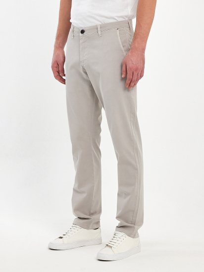 Брюки повседневные Trend Collection модель TC11313LightGreySHTN — фото 5 - INTERTOP
