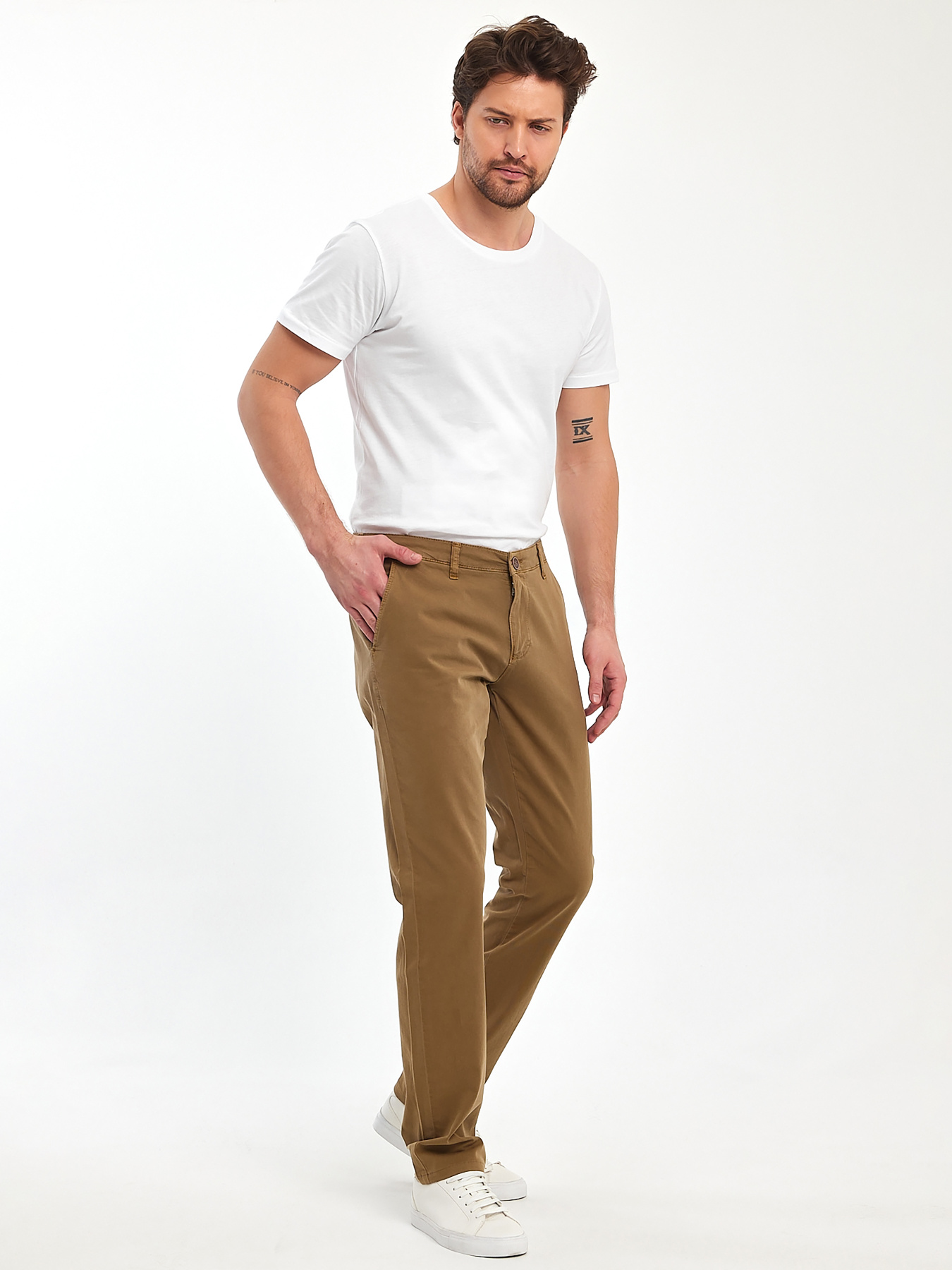 Повседневные штаны Trend Collection модель TC11312BrownSHTN Повседневные штаны Trend Collection модель TC11312BrownSHTN Фото