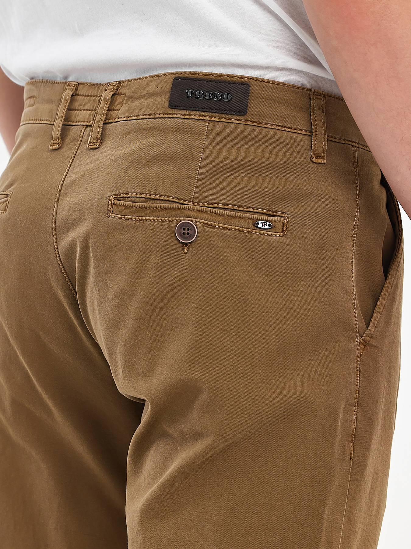 Повседневные штаны Trend Collection модель TC11312BrownSHTN Повседневные штаны Trend Collection модель TC11312BrownSHTN Фото