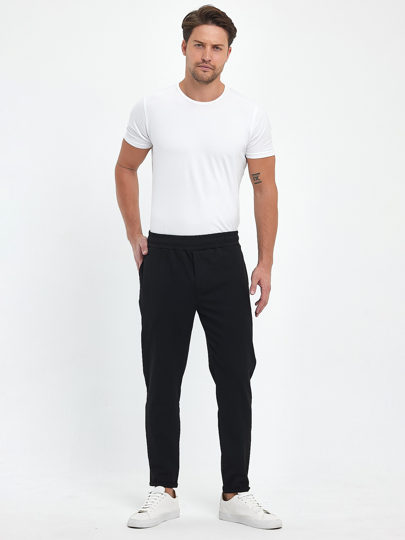 Повседневные штаны Trend Collection модель TC9808BlackSHTN Повседневные штаны Trend Collection модель TC9808BlackSHTN Фото