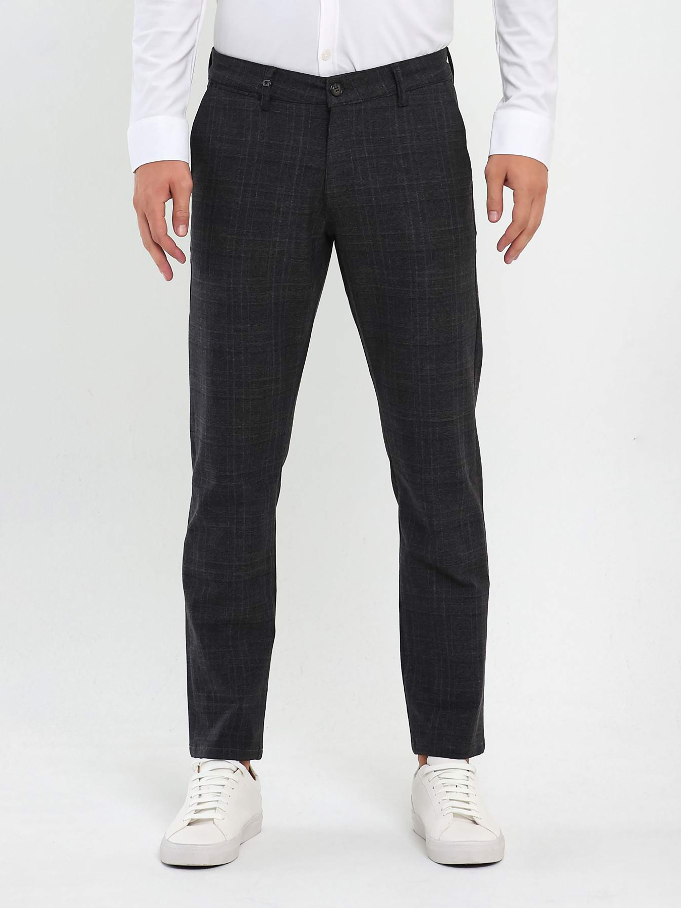 Повседневные штаны Trend Collection модель TC9305GreyBrownSHTN Повседневные штаны Trend Collection модель TC9305GreyBrownSHTN Фото