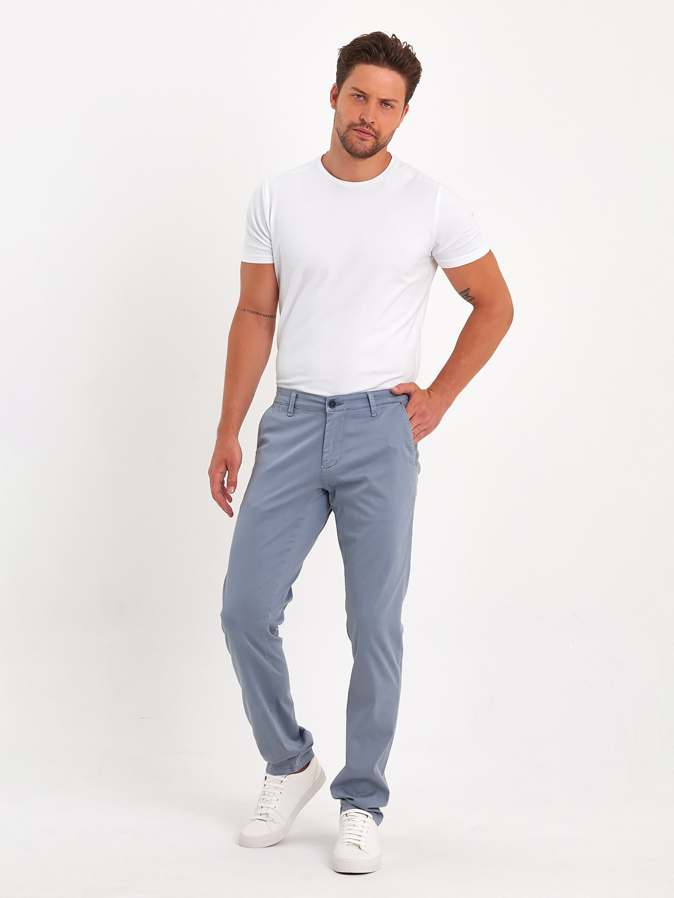 Повседневные штаны Trend Collection модель TC9078GreySHTN Повседневные штаны Trend Collection модель TC9078GreySHTN Фото