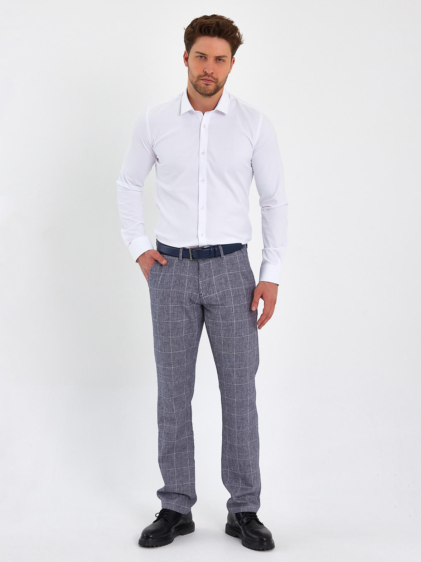 Брюки повседневные Trend Collection модель TC9039GreySHTN Фото