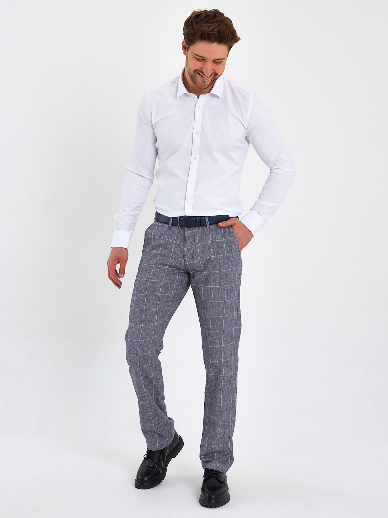 Брюки повседневные Trend Collection модель TC9039GreySHTN Фото