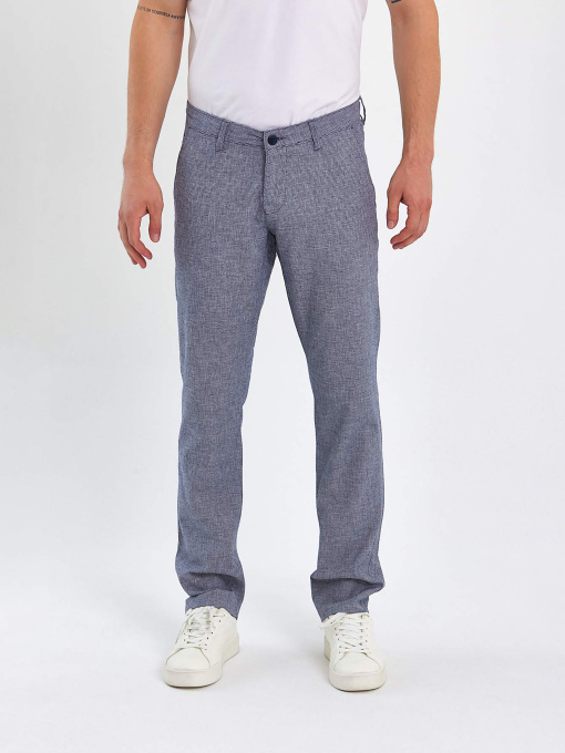 Повседневные штаны Trend Collection модель TC9018GreyBlackSHTN Фото