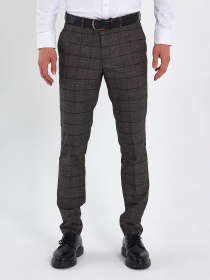 Штани класичні Trend Collection модель TC9011BrownSHTN Фото