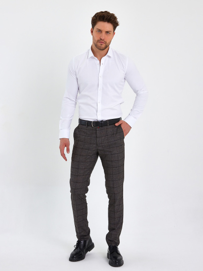 Штани класичні Trend Collection модель TC9011BrownSHTN — фото - INTERTOP