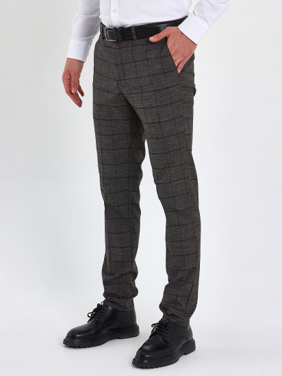 Штани класичні Trend Collection модель TC9011BrownSHTN — фото 3 - INTERTOP